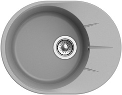 Ewigstein Мойка кухонная Rund 45F серый металлик – фотография-3